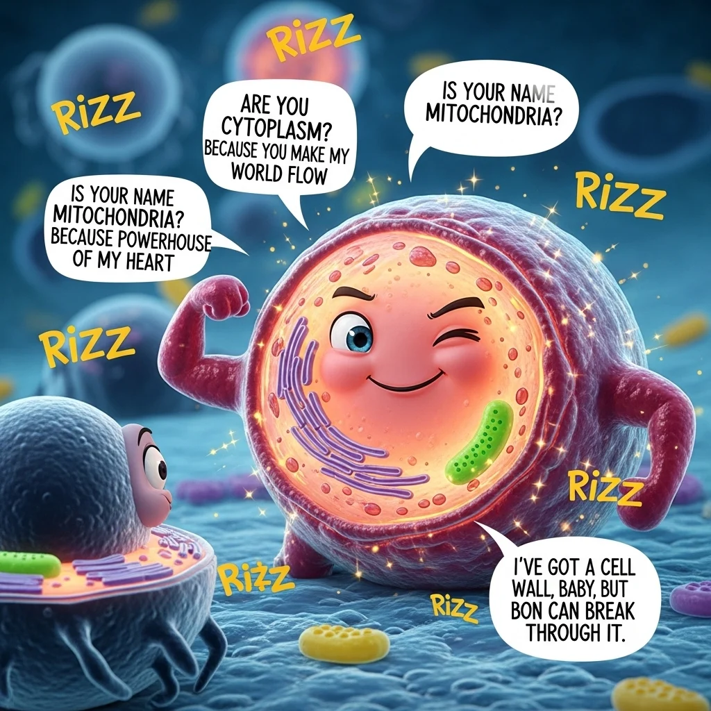 Bold & Confident Cell Wall Rizz Lines