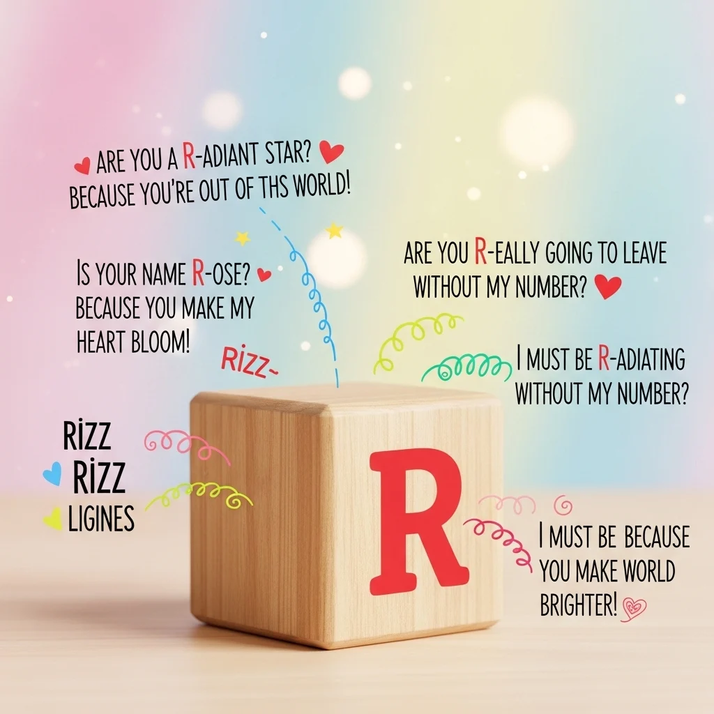 Cute Alphabet Rizz Lines