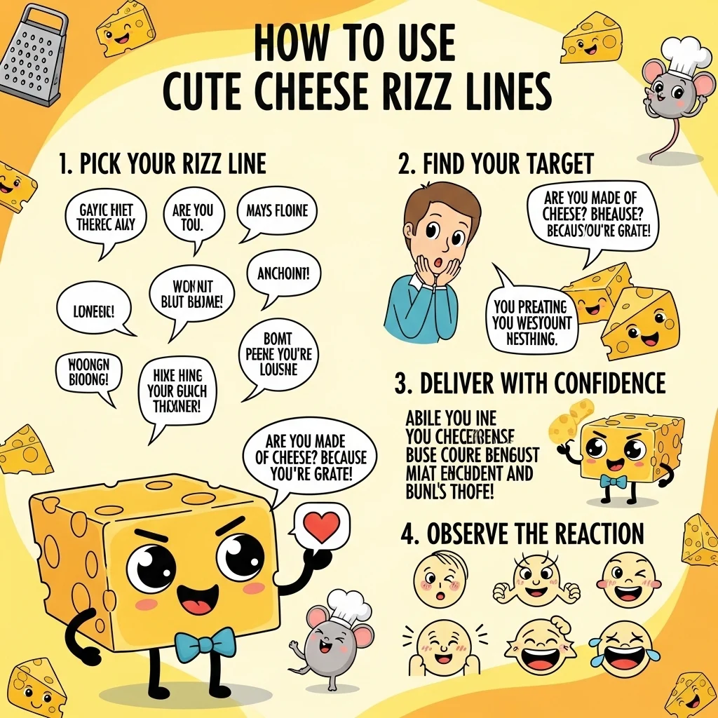 Cute Cheese Rizz Lines
