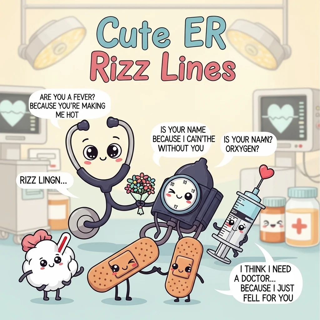 Cute ER Rizz Lines
