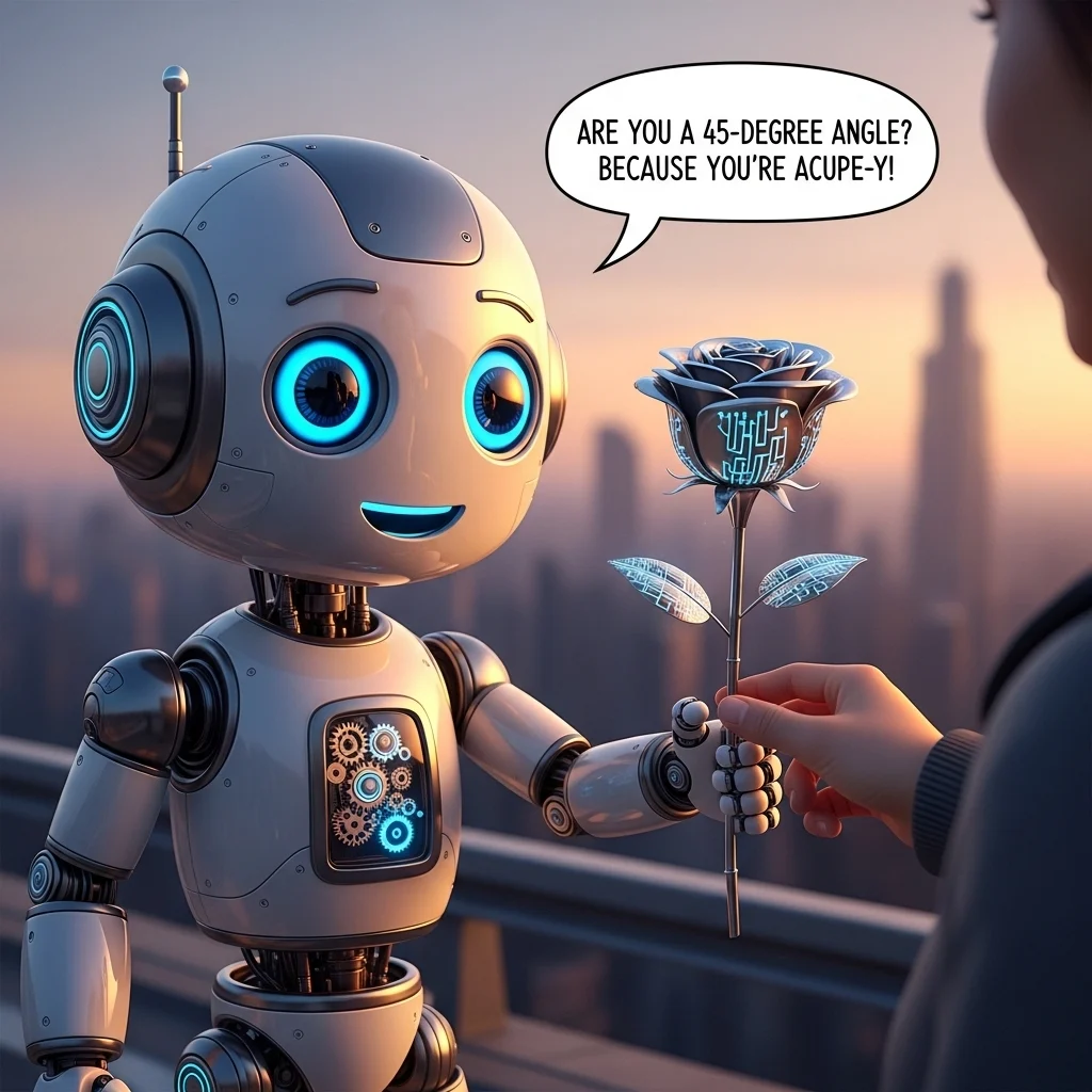 Cute Robotics Rizz Lines