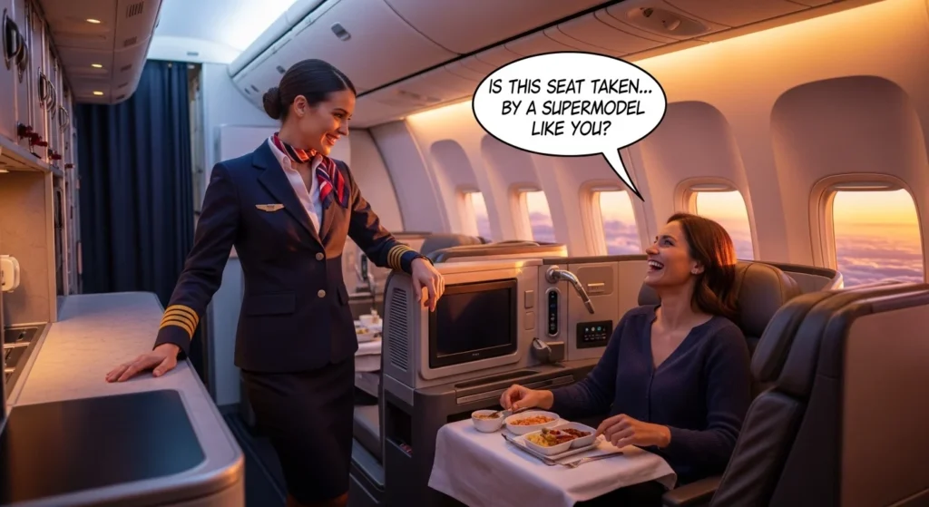 💺 First-Class Flight Attendant Rizz Lines