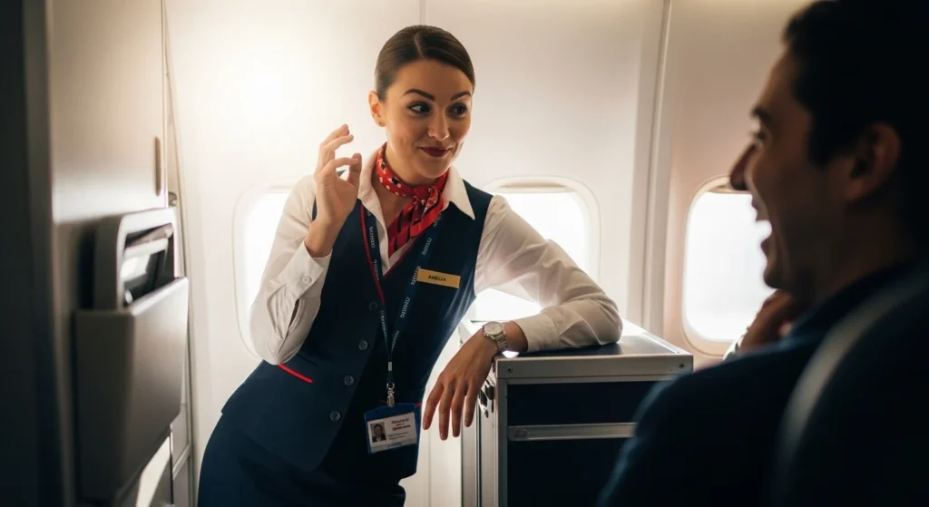 Flirty Flight Attendant Rizz Lines