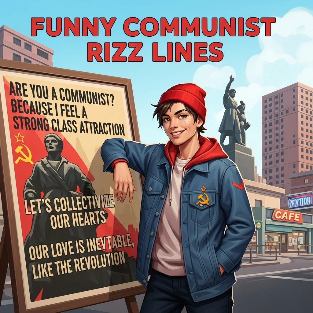 Funny Communist Rizz Lines