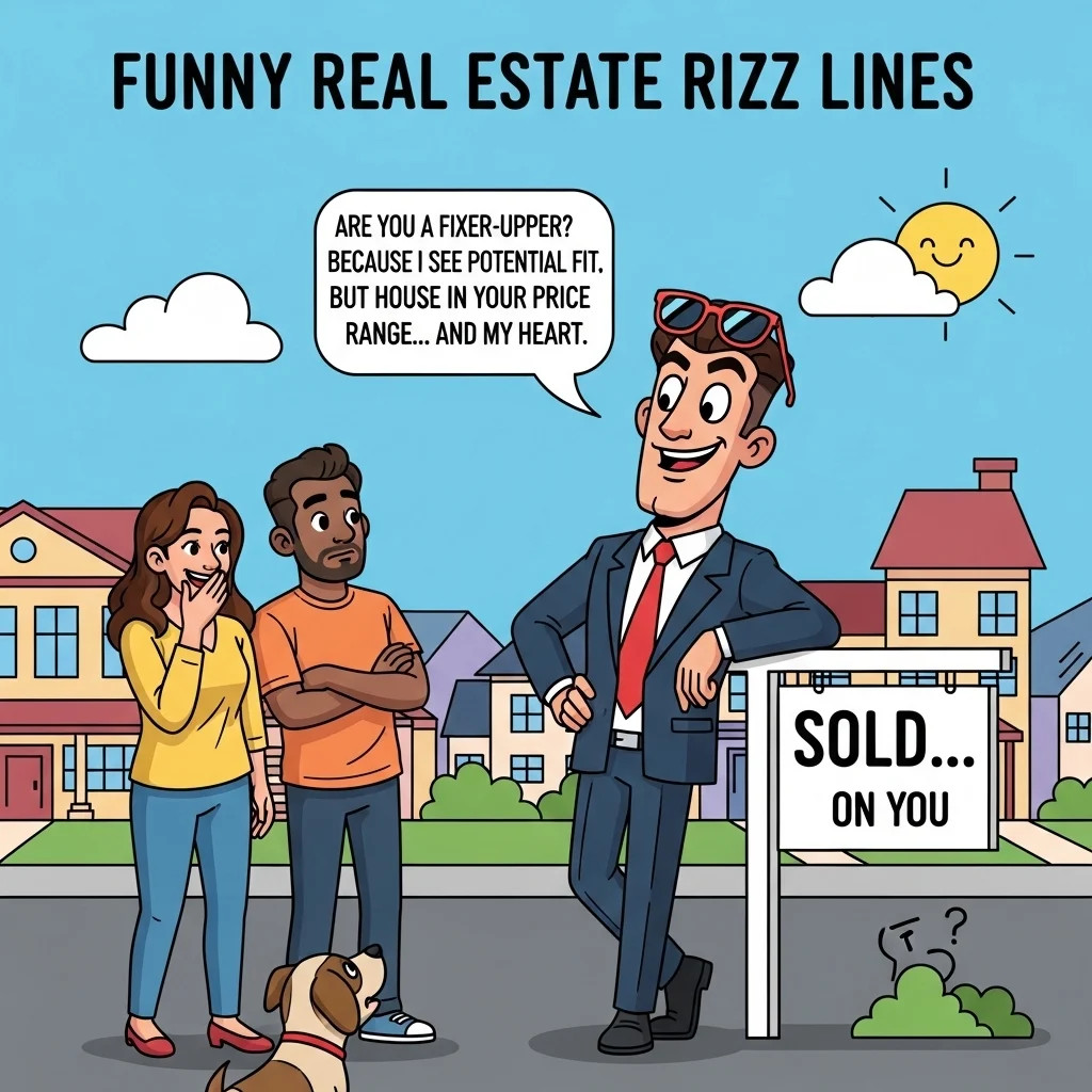 Funny Real Estate Rizz Lines