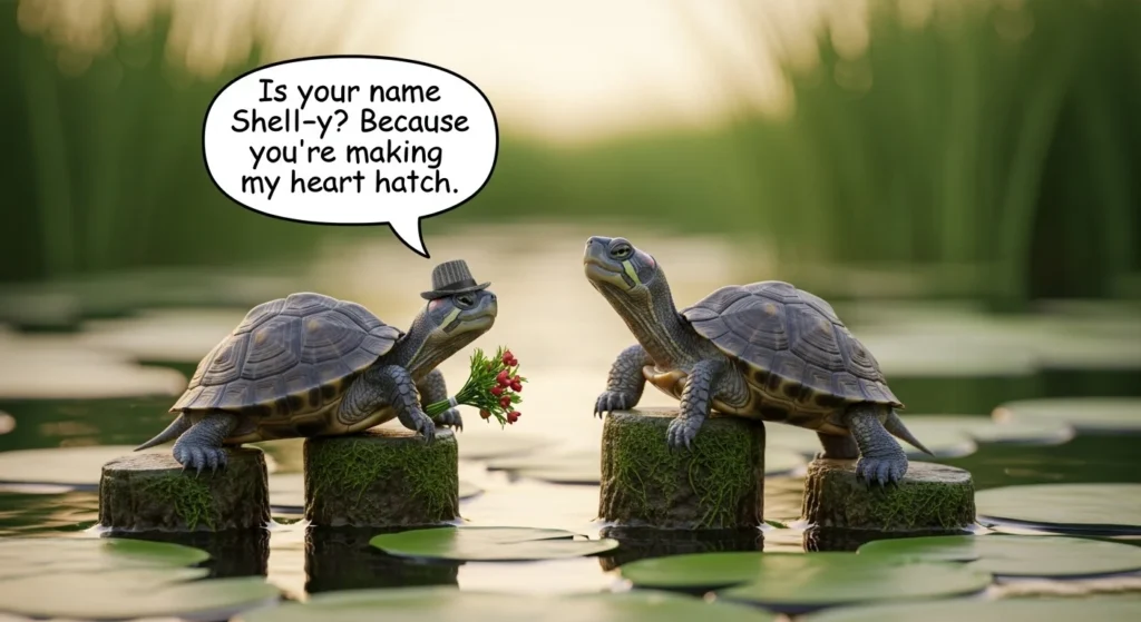 Funny Turtle Rizz Lines