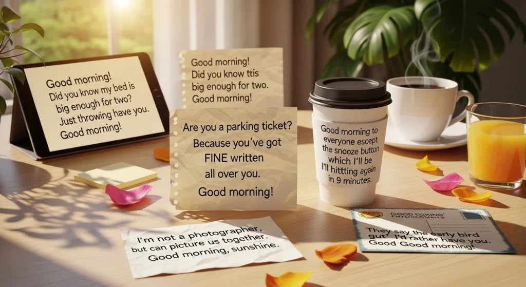 Good Morning Sunshine Rizz Lines