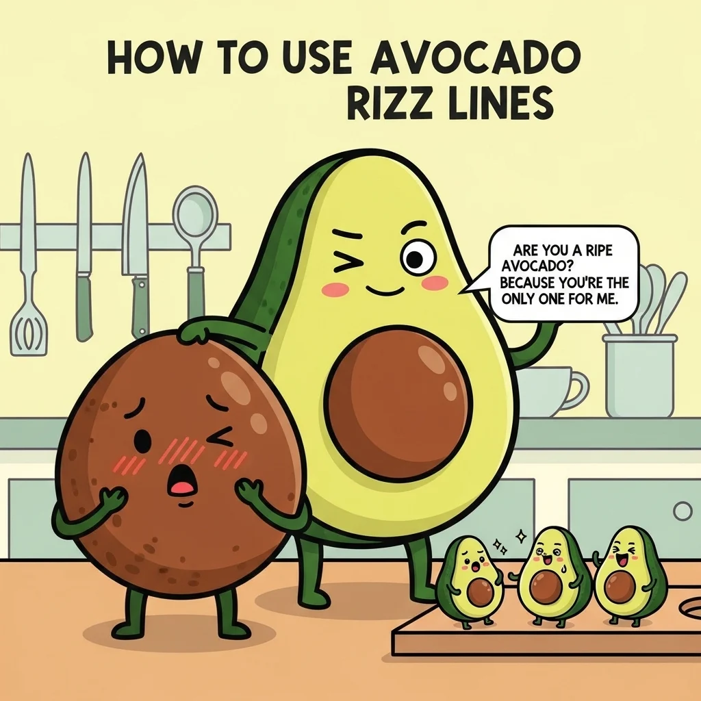 How to Use Avocado Rizz Lines