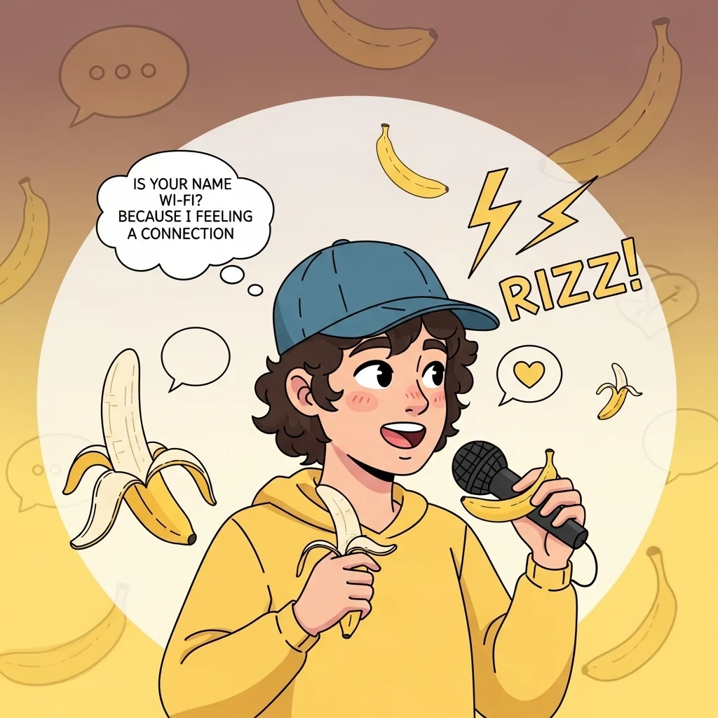 How to Use Banana Rizz Lines