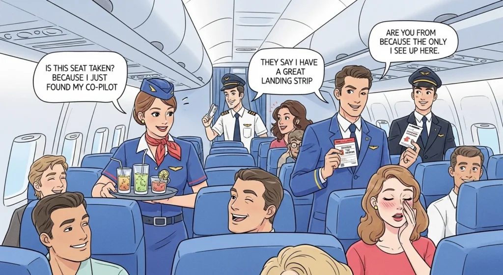 How to Use Flight Attendant Rizz Lines
