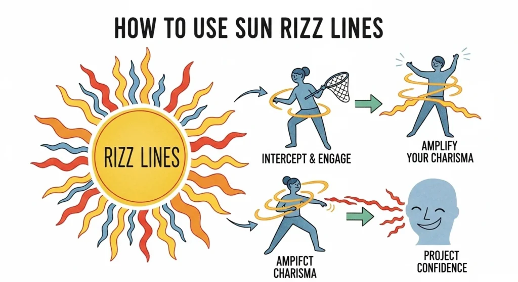 How to Use Sun Rizz Lines