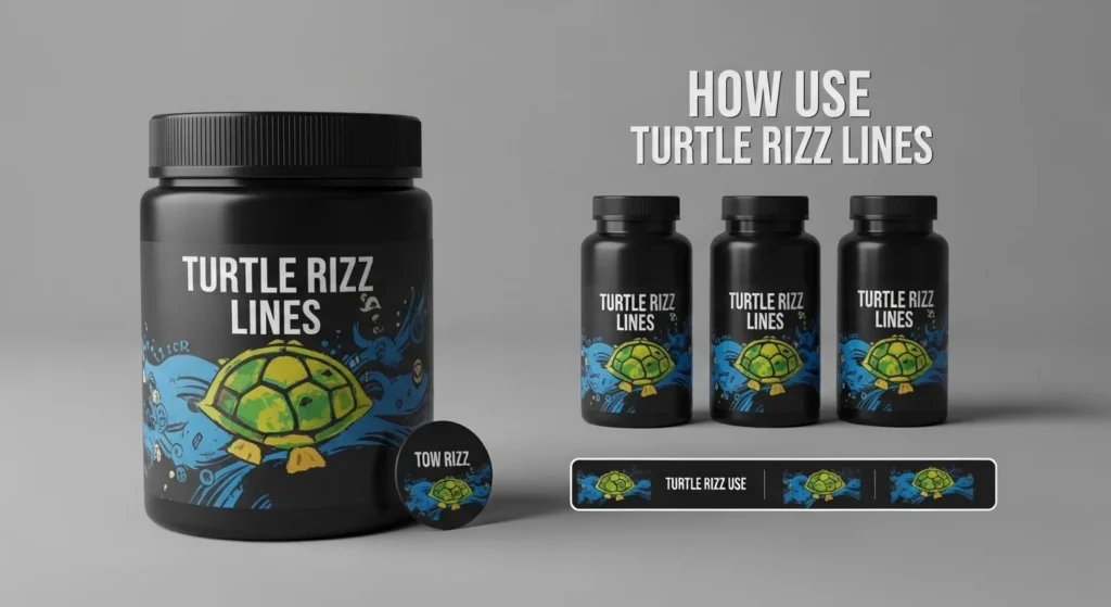 How to Use Turtle Rizz Lines