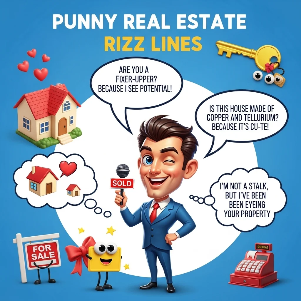 Punny Real Estate Rizz Lines