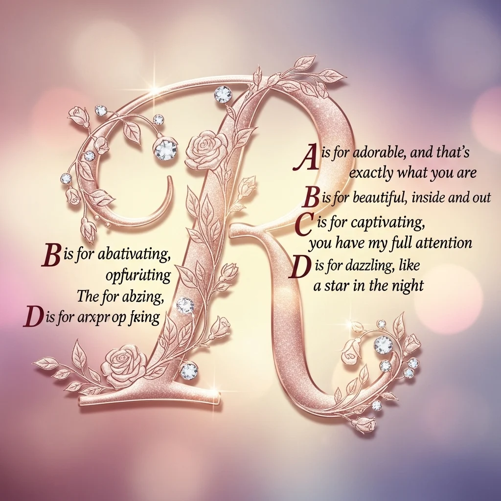 Romantic Alphabet Rizz Lines