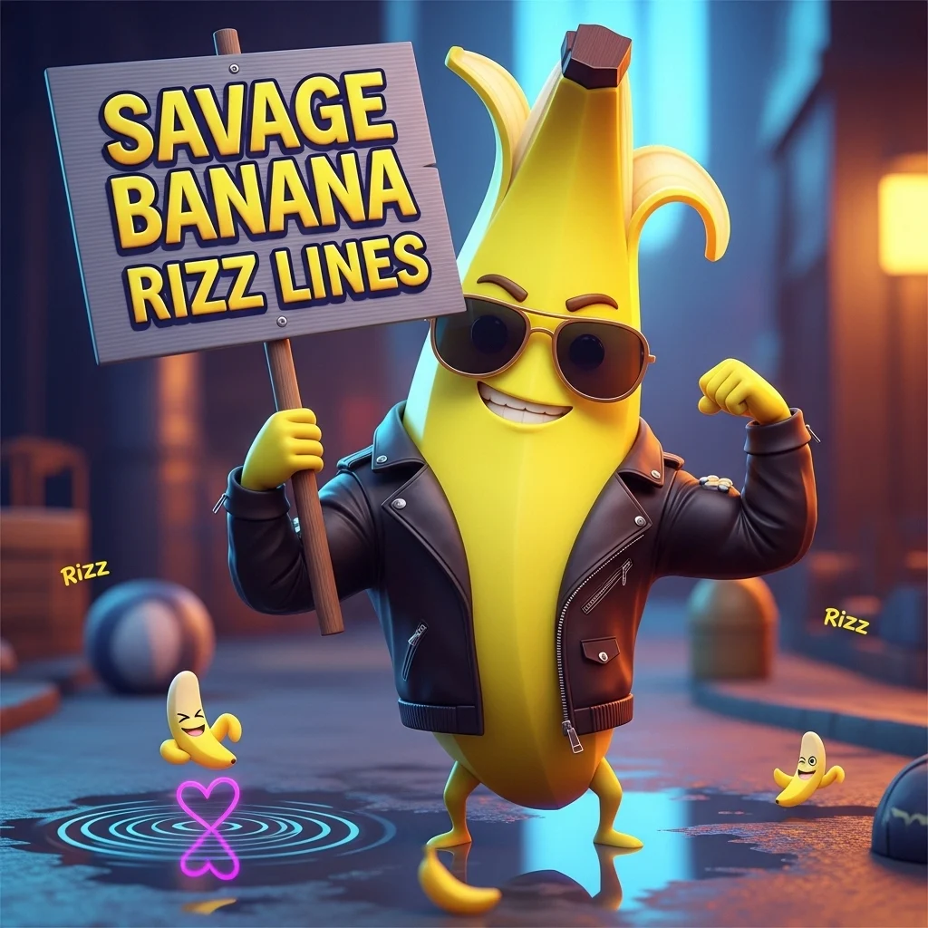 Savage Banana Rizz Lines