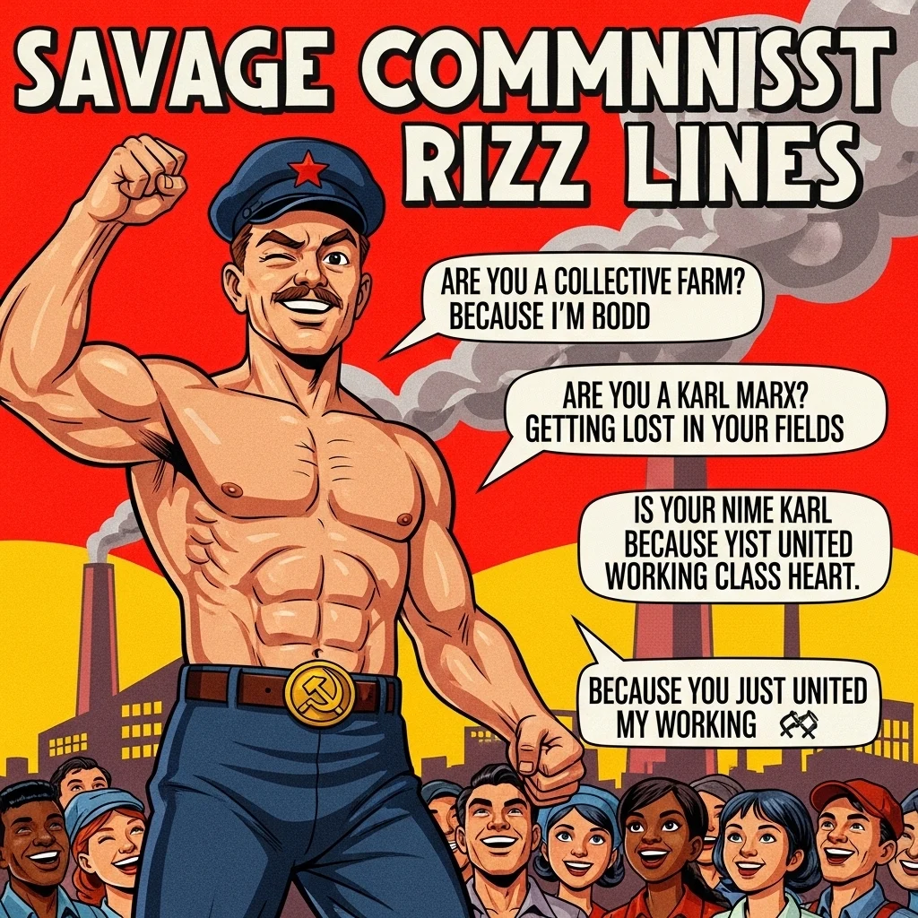 Savage Communist Rizz Lines