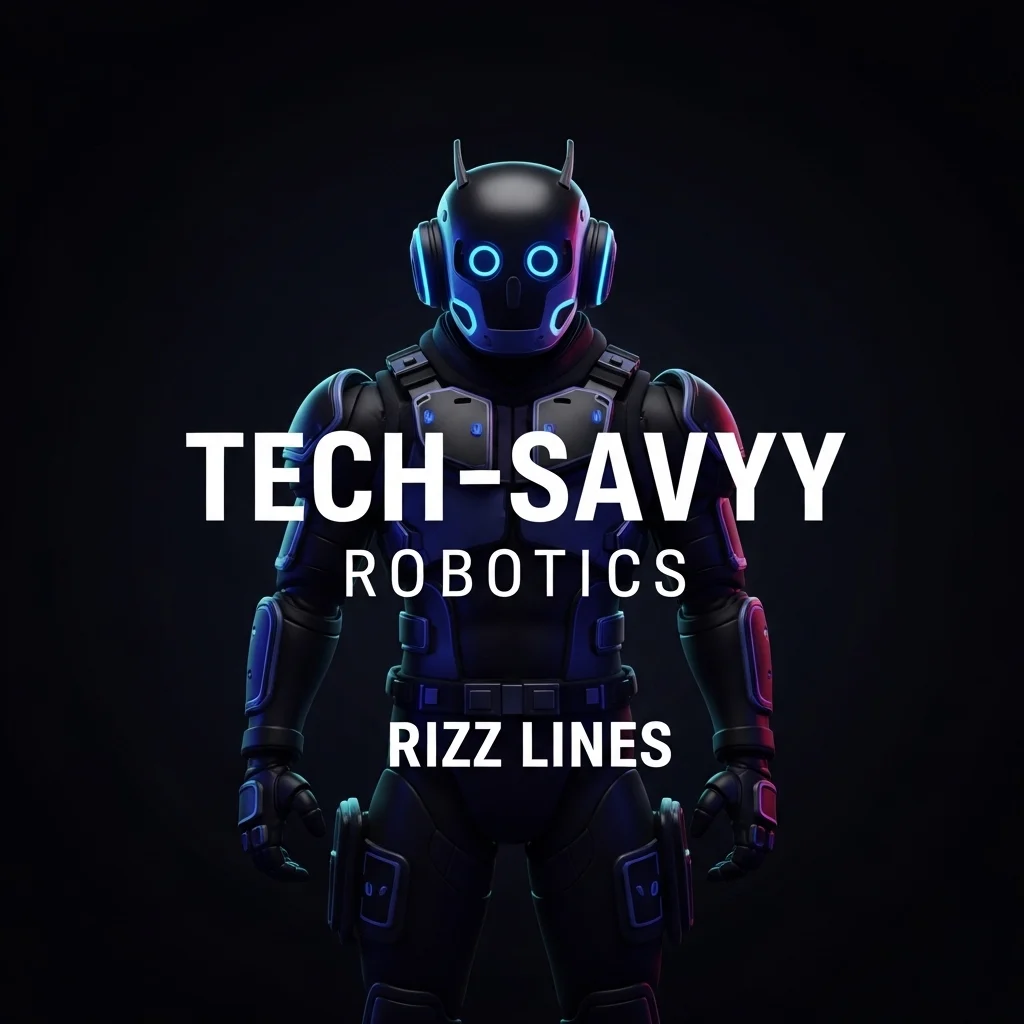 Tech-Savvy Robotics Rizz Lines