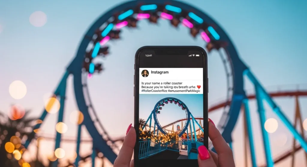 🌈 Aesthetic Roller Coaster Rizz Lines for Instagram Captions