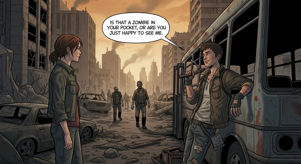 Apocalypse-Themed Zombie Rizz Lines