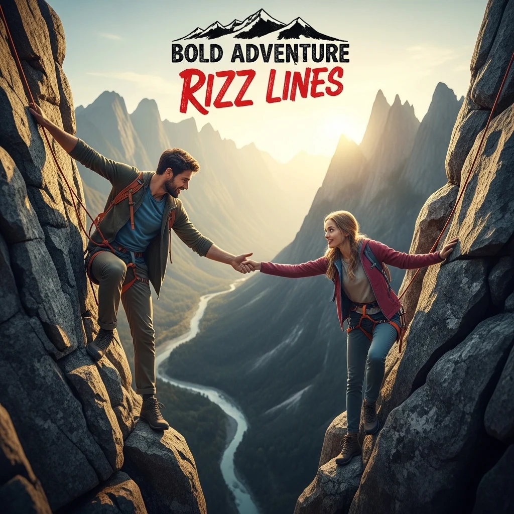 Bold adventure rizz lines