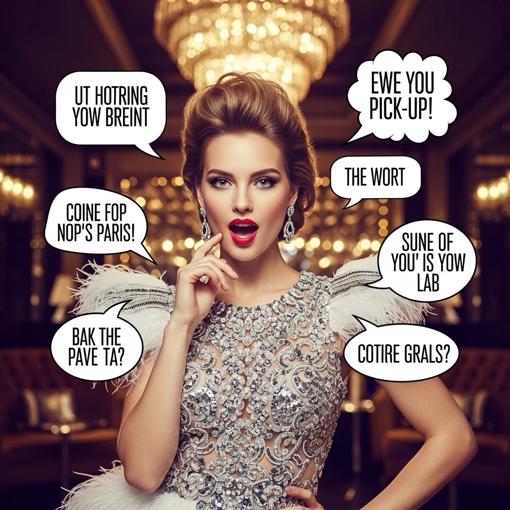 Bold & Glam Fashion Pick Up Lines