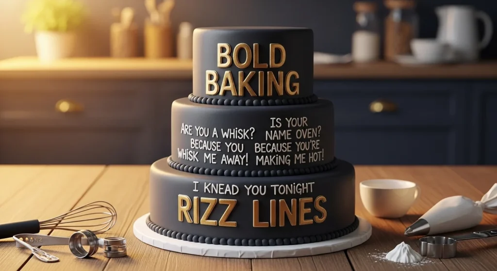Bold Baking Rizz Lines