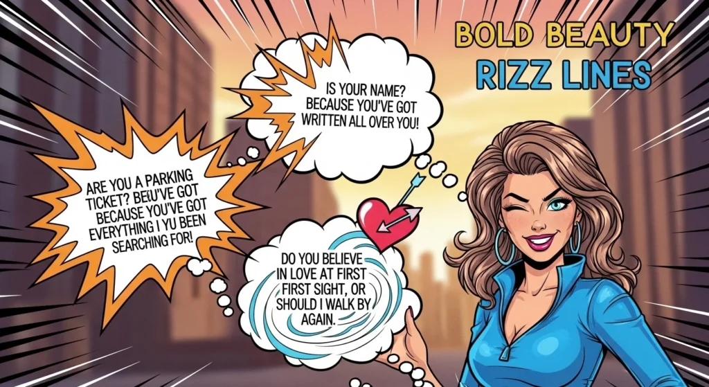 Bold Beauty Rizz Lines
