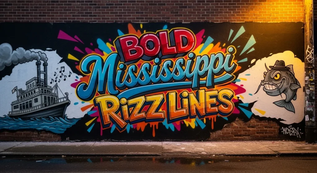 Bold Mississippi Rizz Lines