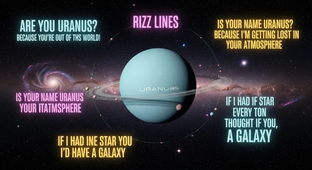 Bold Uranus Rizz Lines