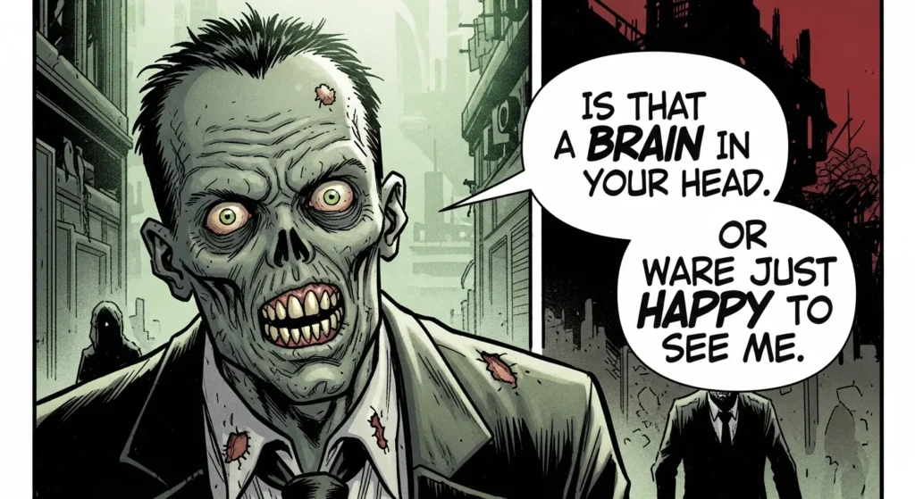 Bold Zombie Rizz Lines