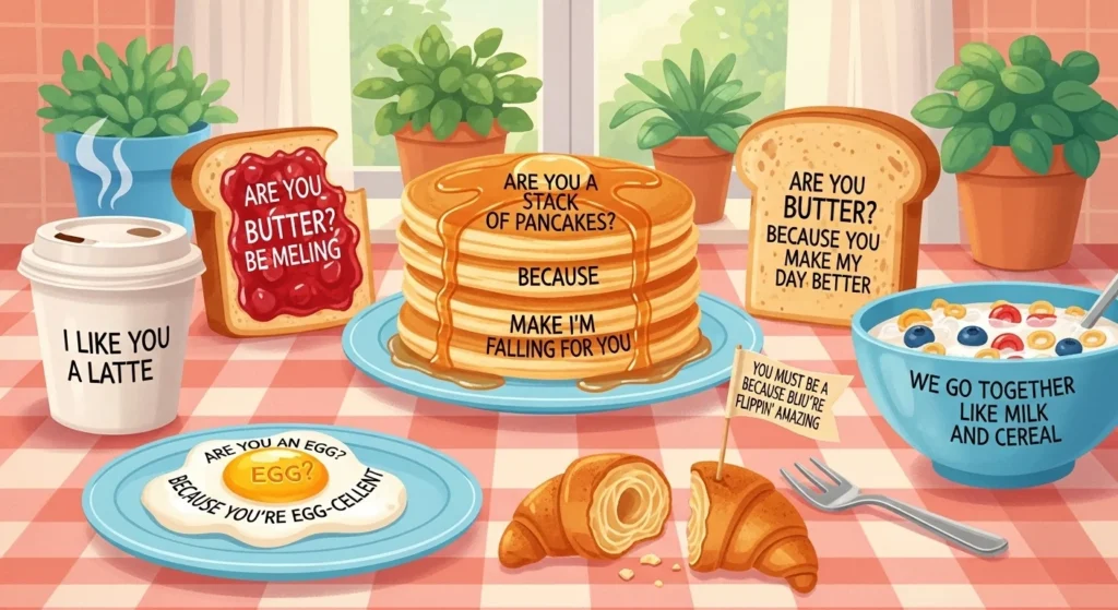 Breakfast-Themed Pick-Up Lines That Actually Work