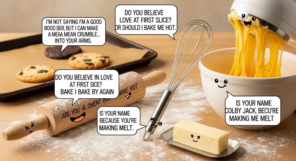 Cheesy Baking Rizz Lines