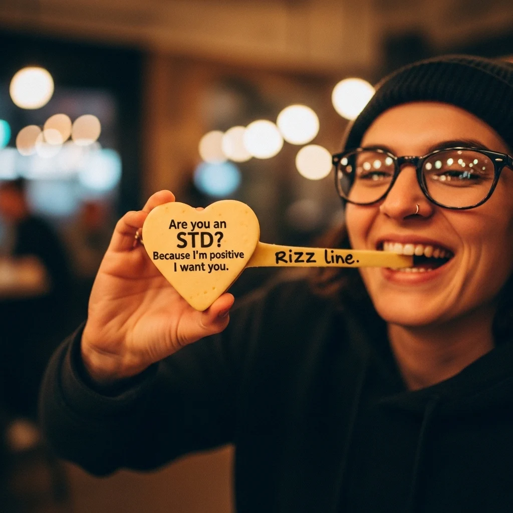 Cheesy but Clever STD Rizz Lines