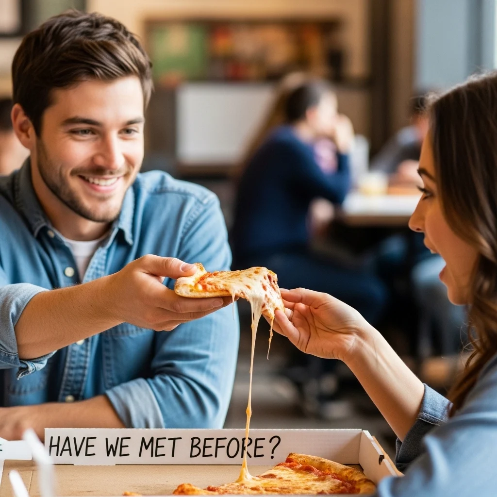 Cheesy have we met before rizz lines