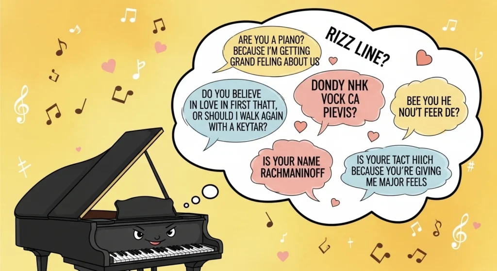 🧠 Clever Piano Rizz Lines
