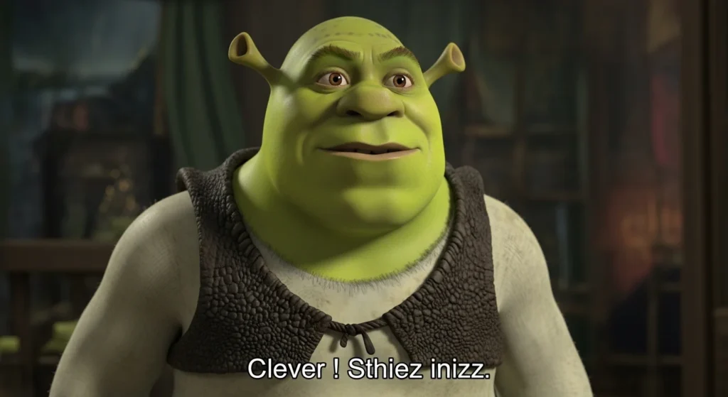 🧠 Clever Shrek Rizz Lines