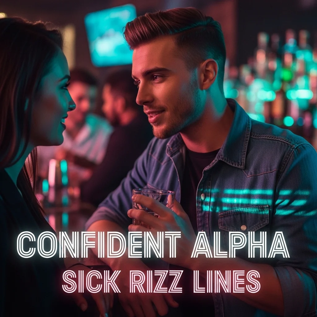 Confident Alpha Sick Rizz Lines