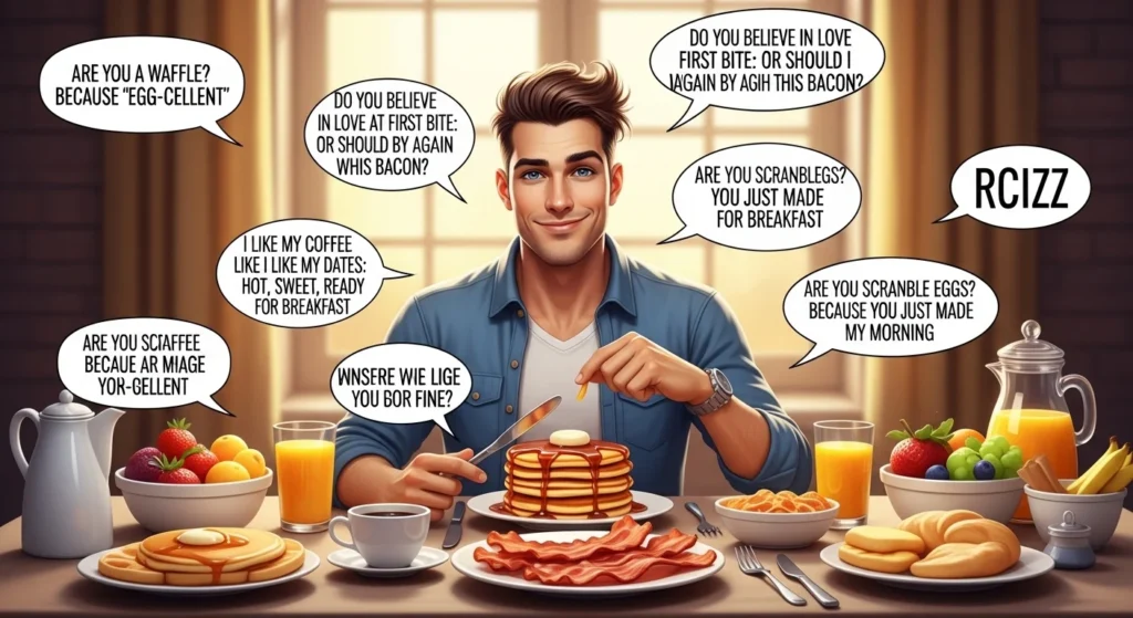 Confident Breakfast Rizz Lines