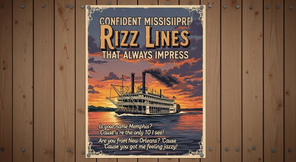 Confident Mississippi Rizz Lines That Always Impress