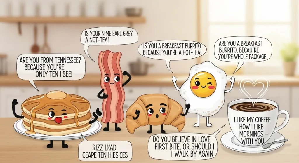 Cute Breakfast Rizz Lines