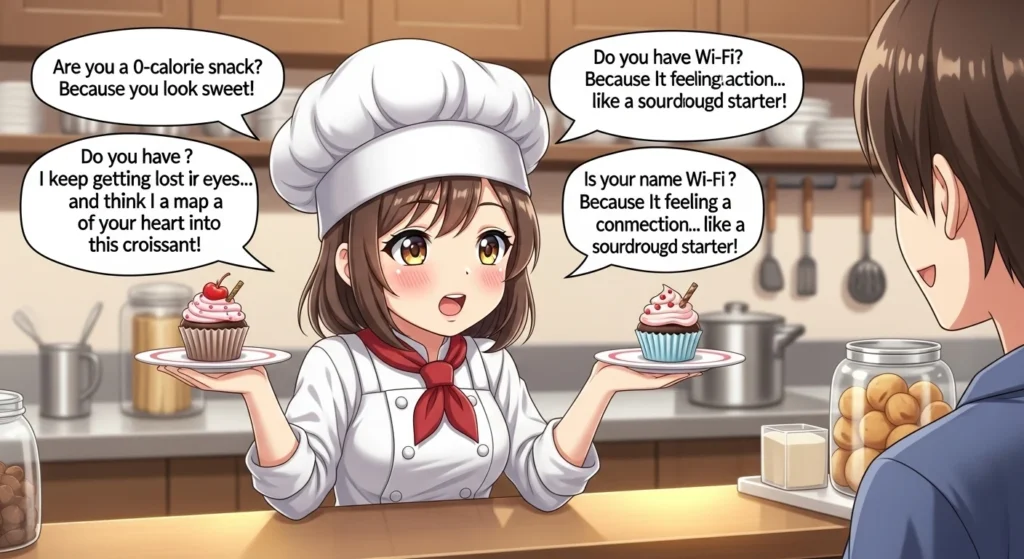 Cute Chef Rizz Lines