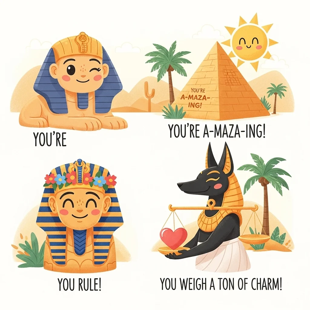 Cute Egyptian Compliments