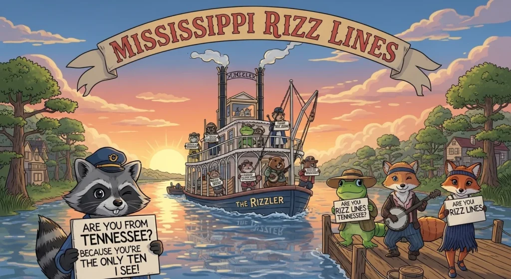 Cute Mississippi Rizz Lines