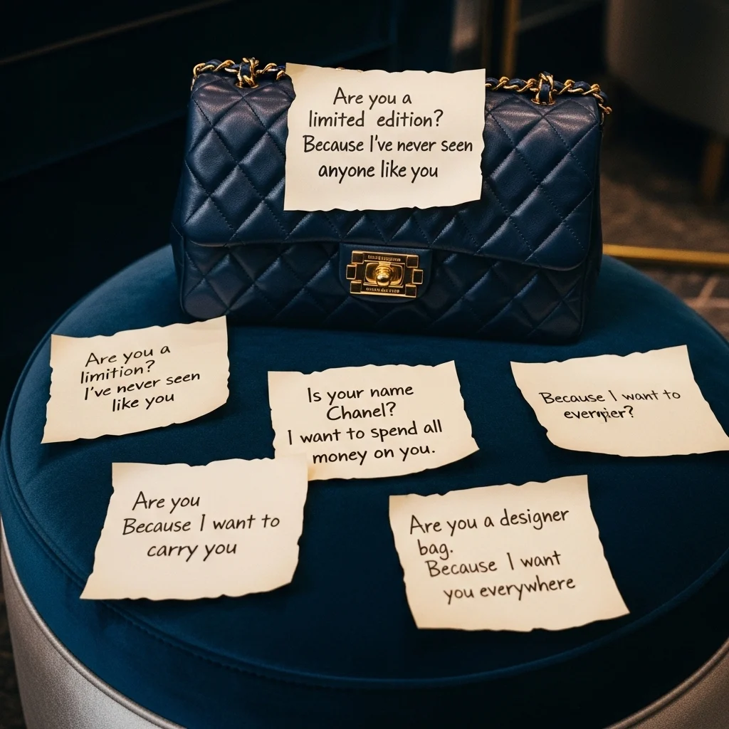 Designer-Inspired Pick Up Lines