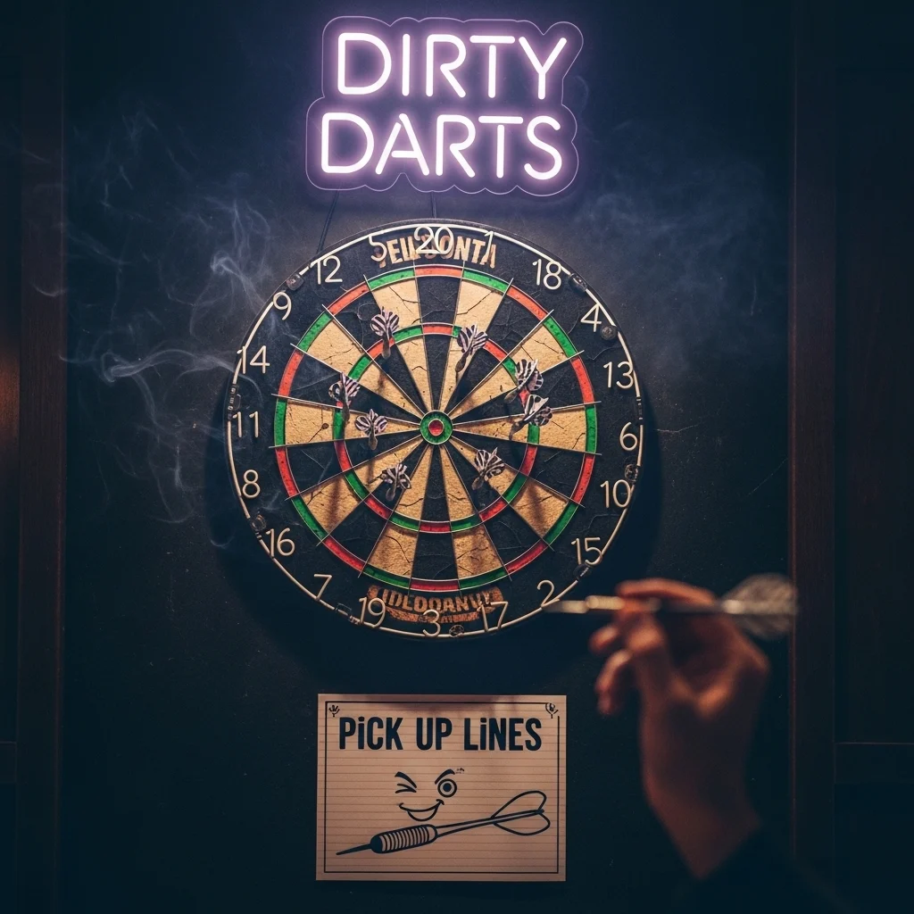 Dirty Darts Pick Up Lines