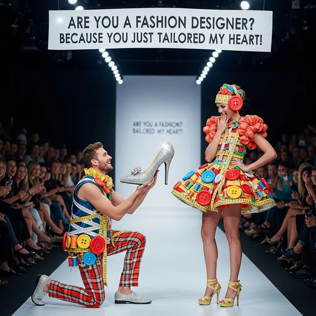 Fashion Humor Pick Up Lines