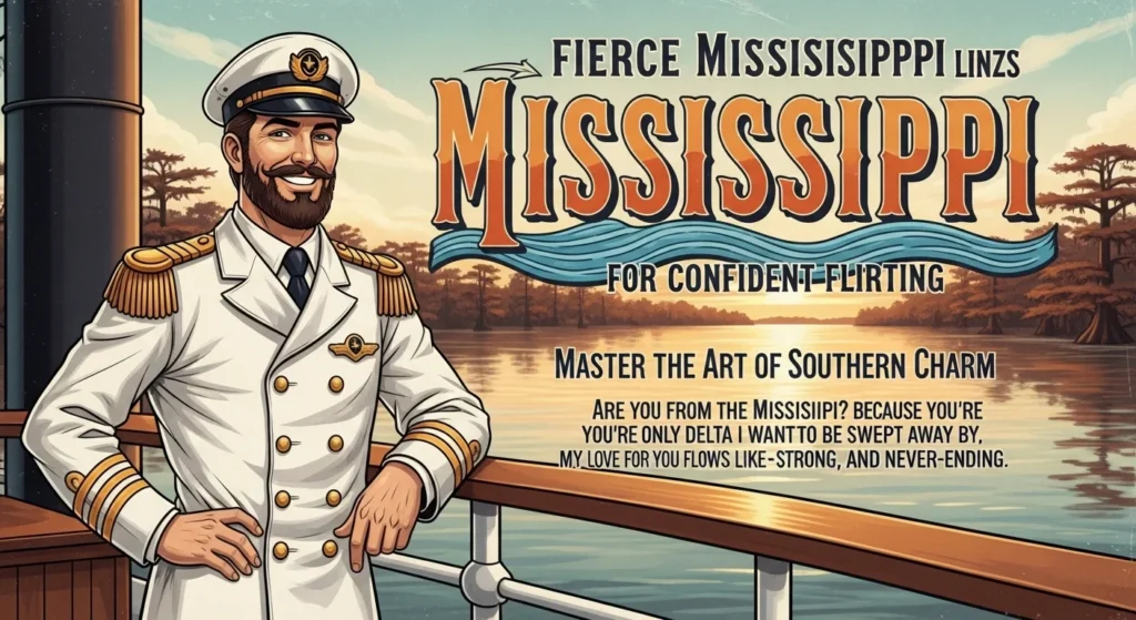 Fierce Mississippi Rizz Lines for Confident Flirting