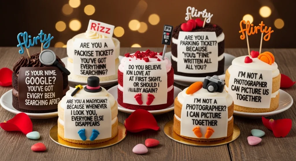 Flirty Cake Rizz Lines