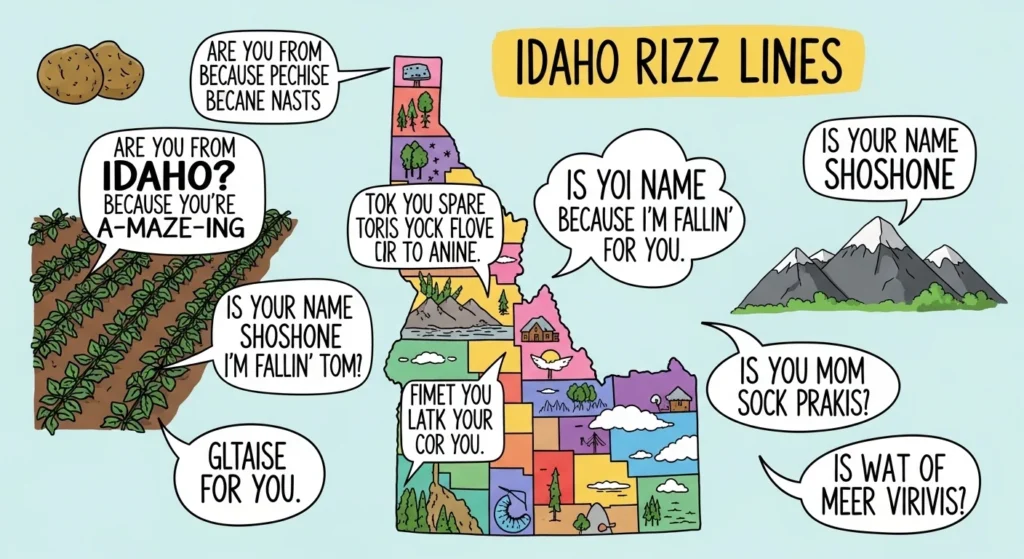 Flirty Idaho Rizz Lines