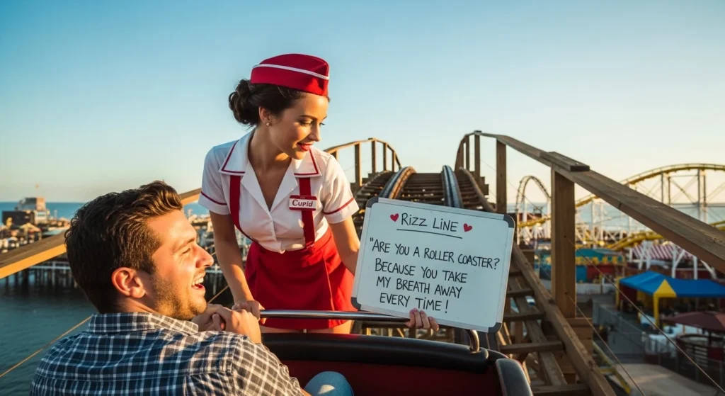 Flirty Roller Coaster Rizz Lines